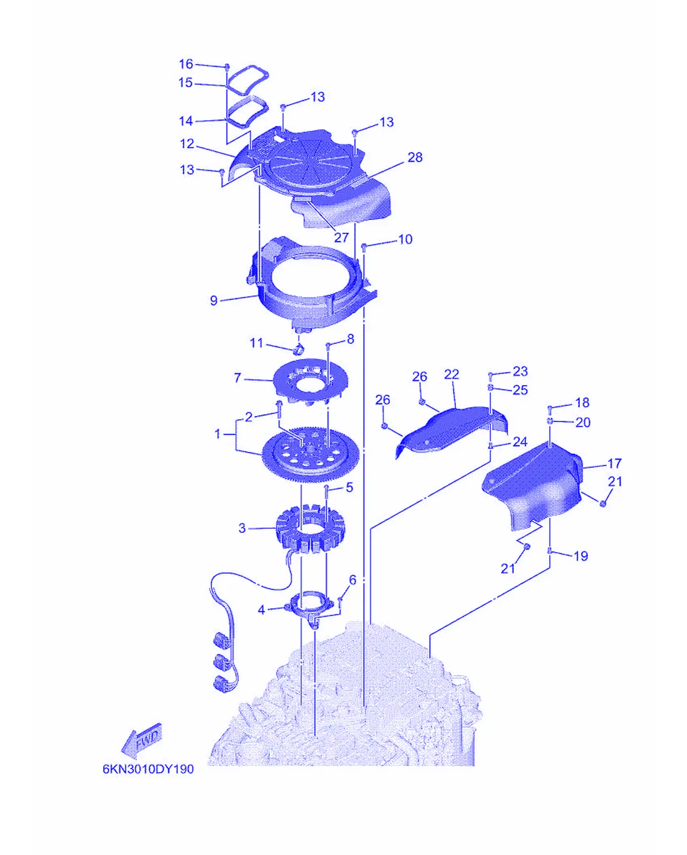 ゼネレ-タ爆炸图